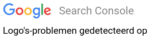 Ontbrekend veld URL | Logo's-problemen gedetecteerd op