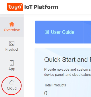 Tuya iot platform - Cloud