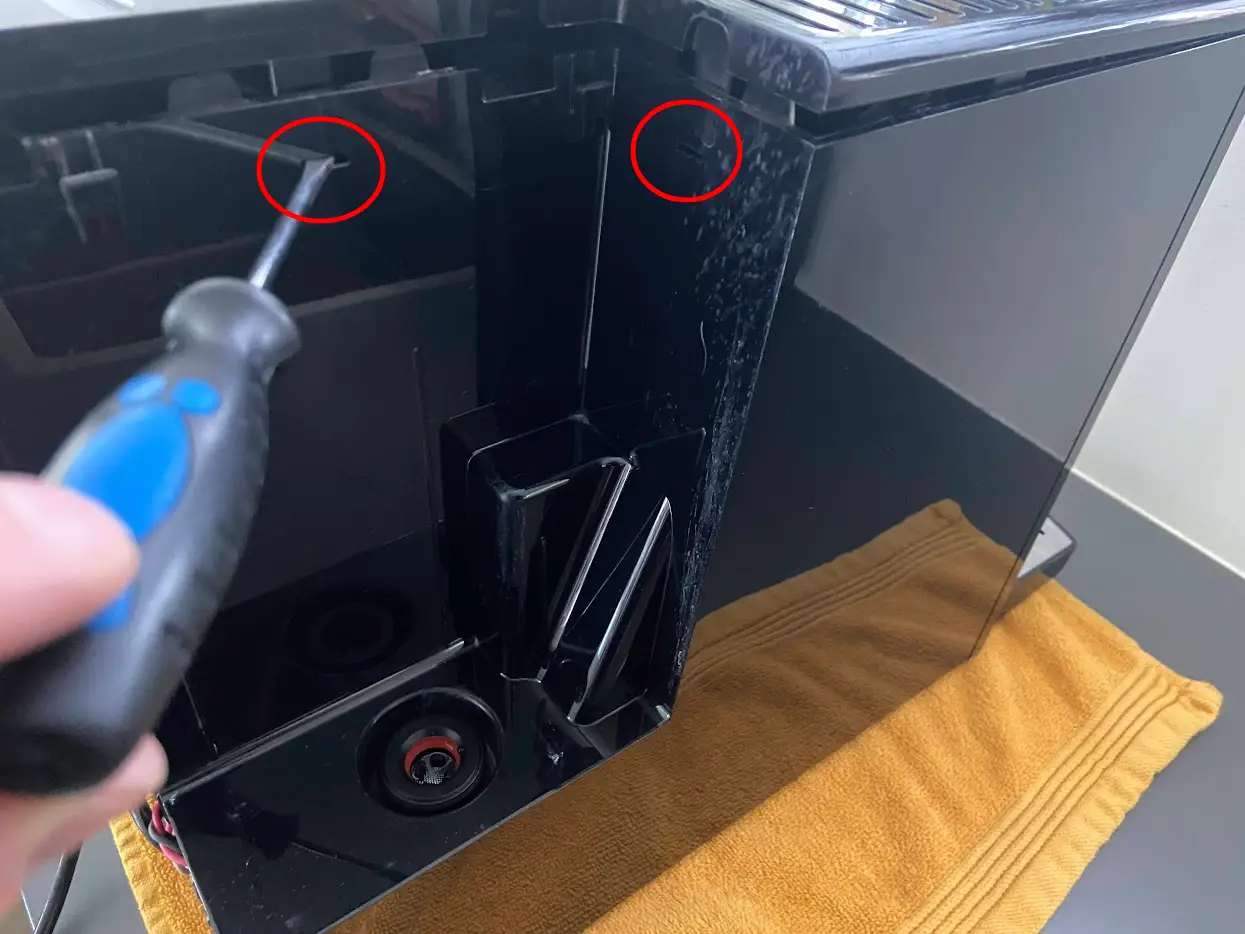 Verwijder bovenste kap deel 2