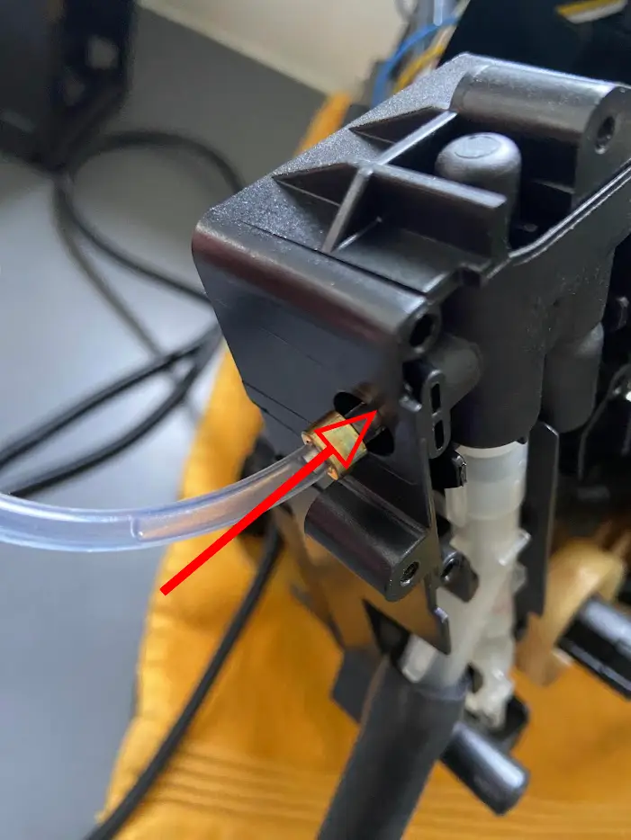 Watertoevoer terugplaatsen