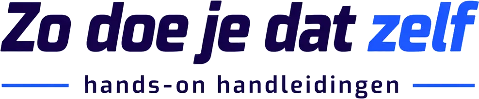 Zo doe je dat zelf